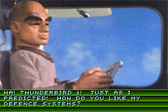 Thunderbirds: International Rescue (Game Boy Advance) screenshot: Well they suck...