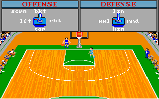 GBA Championship Basketball: Two-on-Two (Amiga) screenshot: Starting a new game