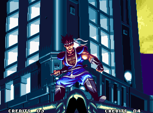 World Heroes 2 JET (Neo Geo) screenshot: Dramatic intros are a dime a dozen.