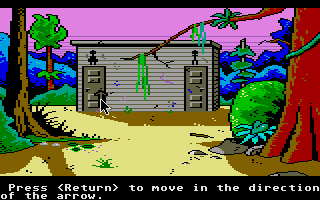 Manhunter: New York (Atari ST) screenshot: I lost the suspect inside there