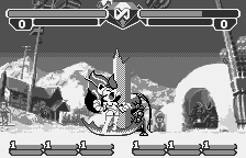 Pocket Fighter (WonderSwan) screenshot: Card battle: Special.