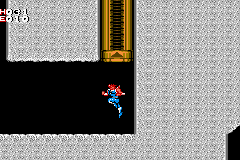 Capcom Classics: Mini Mix (Game Boy Advance) screenshot: Strider: use the tunnels to get to lower levels.