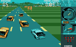 Turbo Cup (Atari ST) screenshot: Race start
