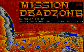 Mission Deadzone (Atari ST) screenshot: Loading screen