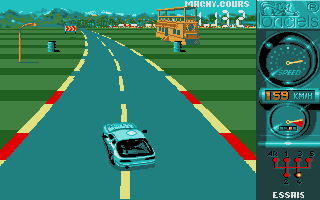 Turbo Cup (Atari ST) screenshot: Easy right