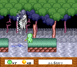 Screenshot of Whirlo (SNES, 1992) - MobyGames