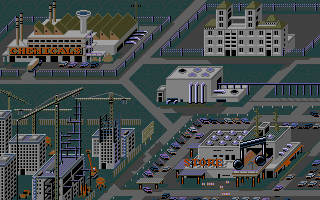 The Blues Brothers (Atari ST) screenshot: Level map