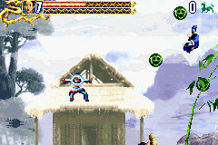 Crouching Tiger Hidden Dragon (Game Boy Advance) screenshot: Curing poison.