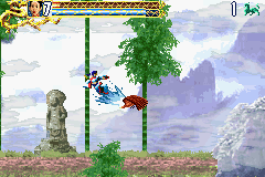 Crouching Tiger Hidden Dragon (Game Boy Advance) screenshot: Killing a bird.