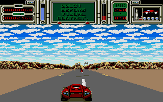 Fire & Forget II (Atari ST) screenshot: Shooting at enemies.