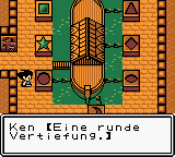 Survival Kids (Game Boy Color) screenshot: 4 of 6 gems are still missing.