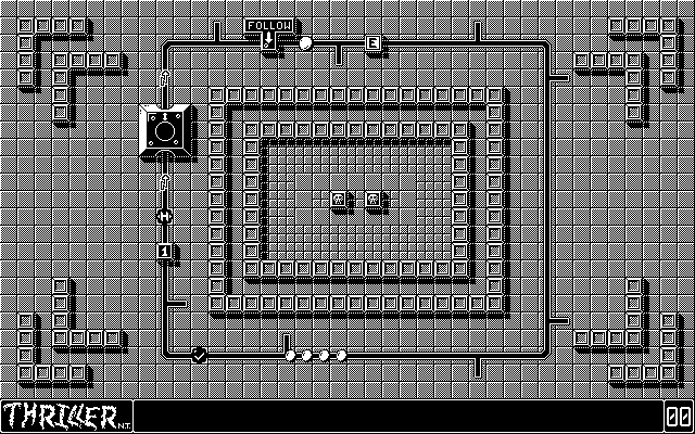 Thriller (Atari ST) screenshot: The exit is open