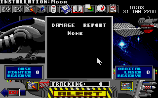 Millennium: Return to Earth (Atari ST) screenshot: The defence station
