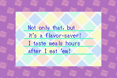 Animal Crossing (GameCube) screenshot: e-Reader: Letter from a villager (Gaston) part 3