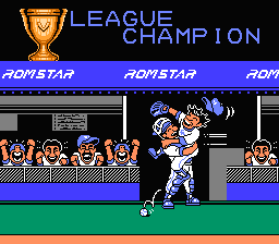 Baseball Stars 2 (NES) screenshot: League champion image