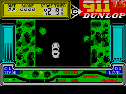 911 TS (ZX Spectrum) screenshot: Game start