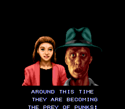 Gang Wars (Arcade) screenshot: Warnings