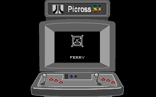 PicrossST (Atari ST) screenshot: ...ferry