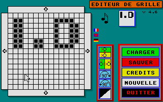 PicrossST (Atari ST) screenshot: Using the grids editor