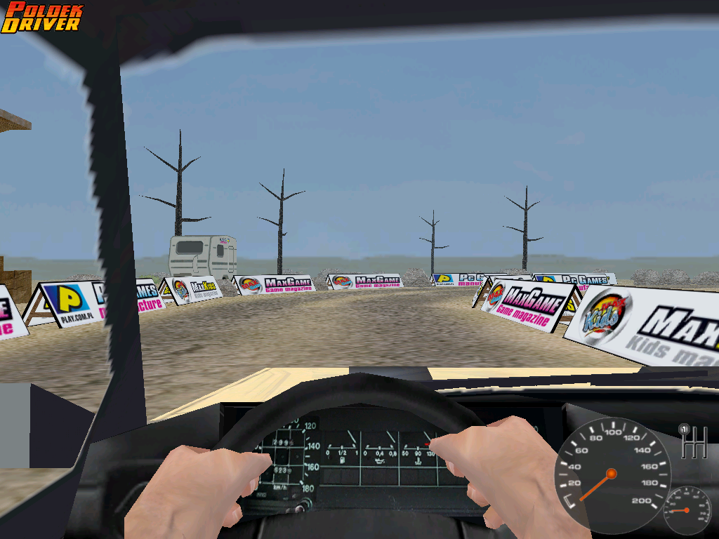 Poldek Driver (Windows) screenshot: Starting the race