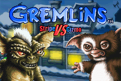 Gremlins: Stripe Vs. Gizmo (Game Boy Advance) screenshot: Title screen
