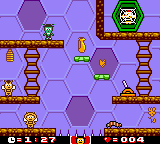 Maya the Bee & Her Friends (Game Boy Color) screenshot: In the Bee Hive. Part 2.