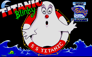 Titanic Blinky (Atari ST) screenshot: Title screen