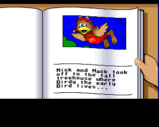 M.C. Kids (Amiga) screenshot: Onto the next stage...