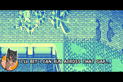 Catwoman (Game Boy Advance) screenshot: Catwoman has a sixth sense and can detect danger.