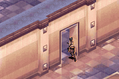 Catwoman (Game Boy Advance) screenshot: Inside the museum where Catwoman sensed trouble.