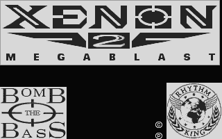 Xenon 2: Megablast (Sharp X68000) screenshot: Title screen A