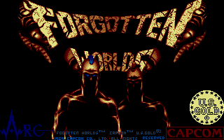 Forgotten Worlds (Atari ST) screenshot: Title screen