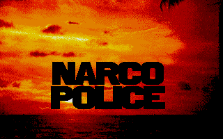 Narco Police (Atari ST) screenshot: Title screen