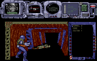 Narco Police (Atari ST) screenshot: I got him.