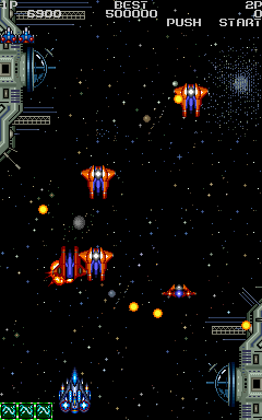 Pollux (Arcade) screenshot: Stage 1