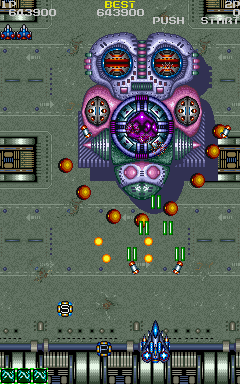 Pollux (Arcade) screenshot: Boss stage 3