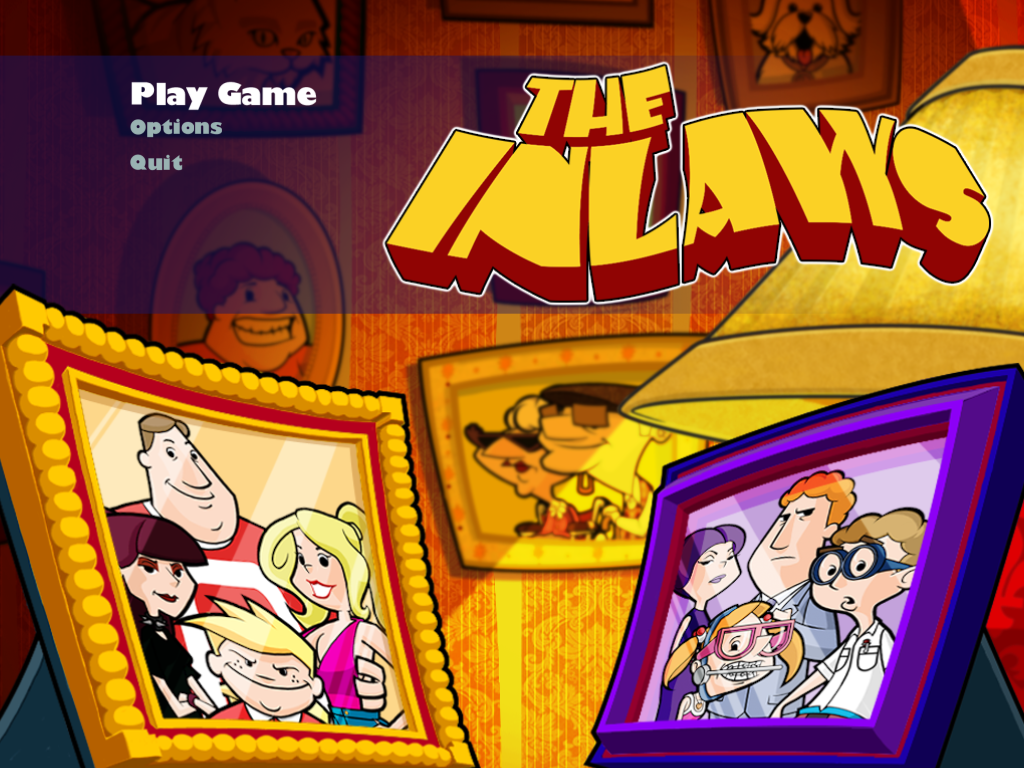 The Inlaws (Windows) screenshot: Main menu