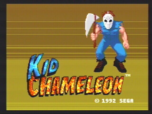 Kid Chameleon (Genesis) screenshot: Kid Chameleon Title 2