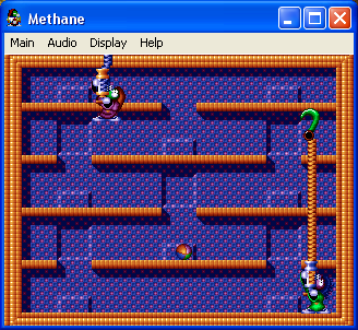 Super Methane Bros (Windows) screenshot: Level complete