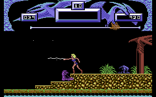 Screenshot of Vixen (Commodore 64, 1988) - MobyGames