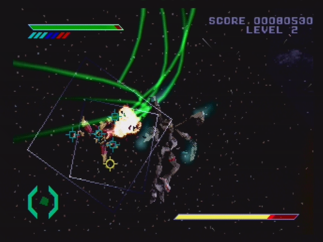 Screenshot of Omega Boost (PlayStation, 1999) - MobyGames