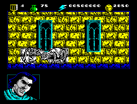 El Capitán Trueno (ZX Spectrum) screenshot: Bloody spiders!...