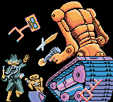 Shamus (Game Boy Color) screenshot: Opening image