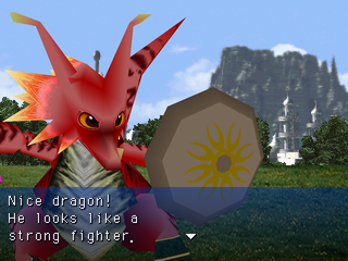 Dragon Seeds (PlayStation) screenshot: Dragon