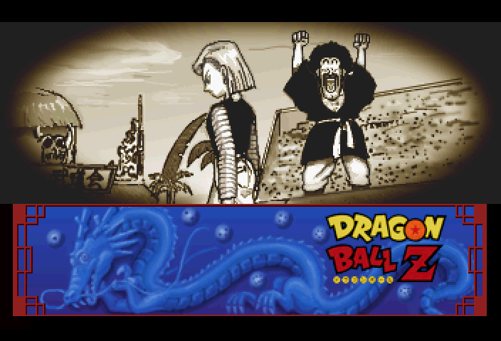 Dragon Ball Z: Shin Butōden (SEGA Saturn) screenshot: SA-TA-N! SA-TA-N! SA-TA-N!