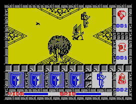 El Cid (ZX Spectrum) screenshot: All the ways take to Rome