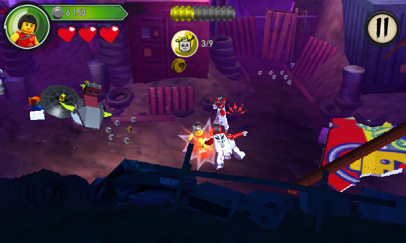 LEGO Ninjago: Shadow of Ronin (Android) screenshot: Junkyard