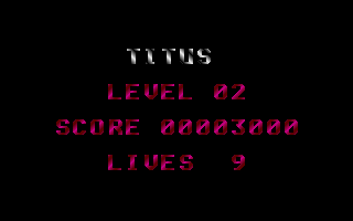Titan (Atari ST) screenshot: Loading level two