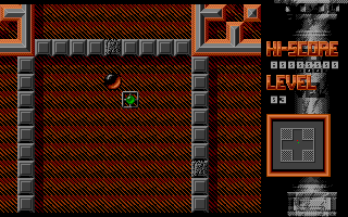 Titan (Atari ST) screenshot: This level is a bit trickier. Those blocks can not be destroyed with the ball