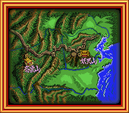 Hachoo! (Arcade) screenshot: Map